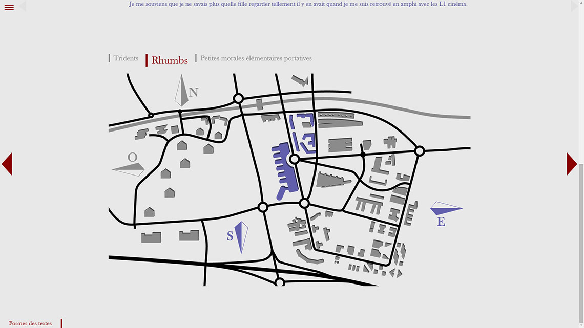 Projet universitaire de site internet