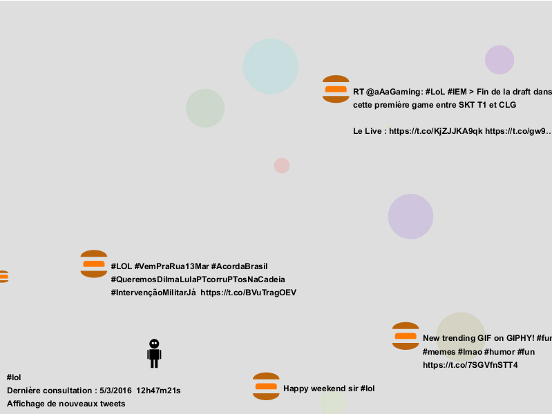 Projet universitaire de communication entre Api et créature autonome